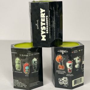 Disney Tim Burtons The Nightmare Before Christmas Mystery Ornaments 3 packs